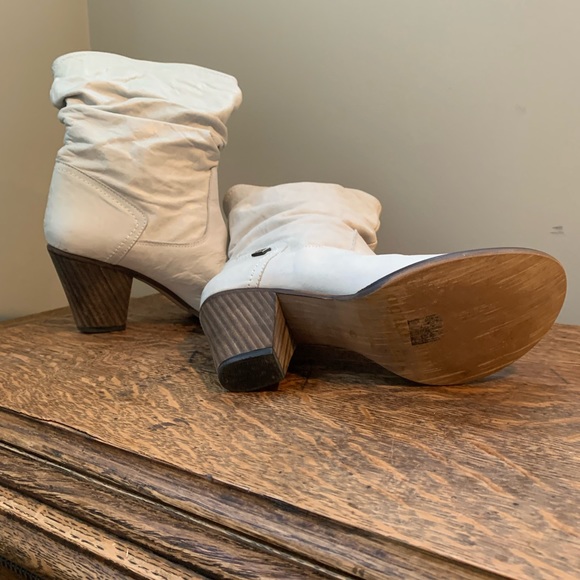 Leather Slouch Boots - Picture 2 of 2